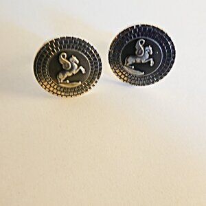 Vintage  Unicorn Cuff Links